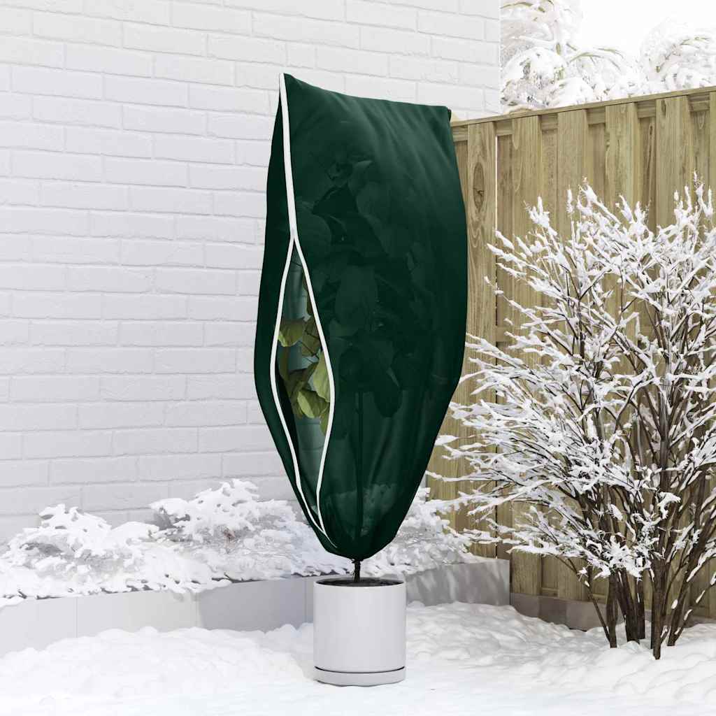 Frostbeskyttelses Plantefleece Dække 5 pcs Grøn 1,55 x 1 m
