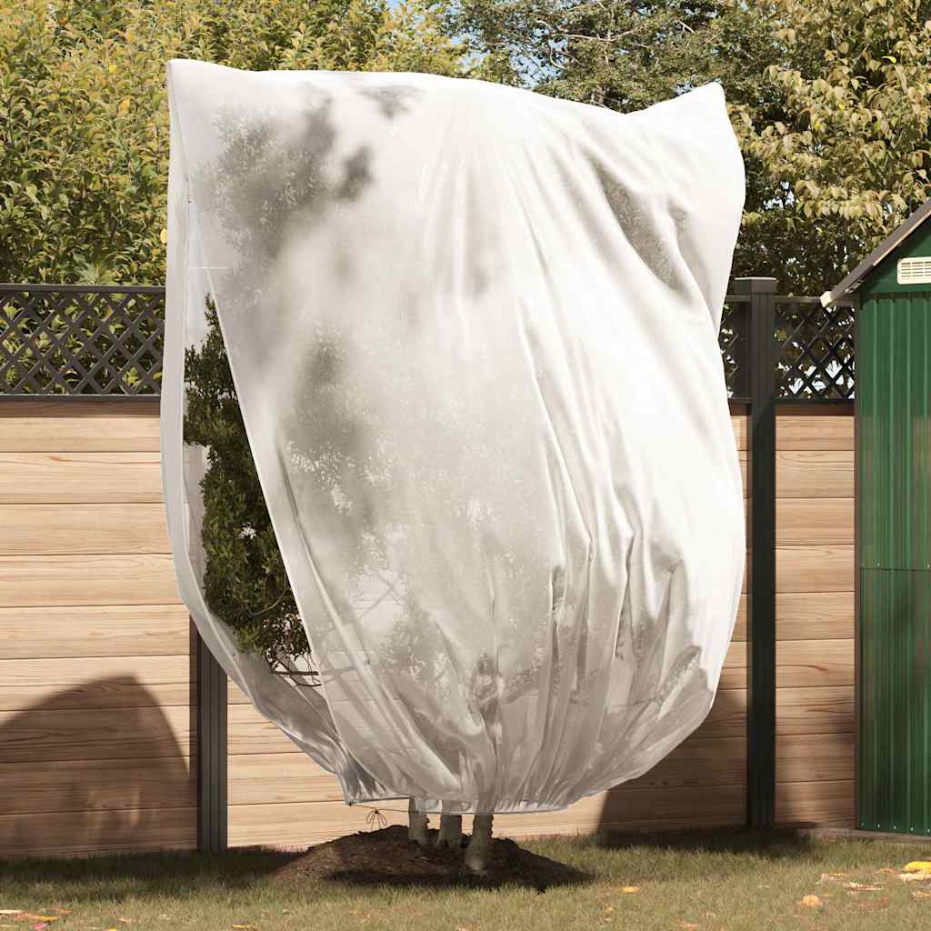 Frostbeskyttelses Plantefleece Dække Hvid 2,4 x 2 m