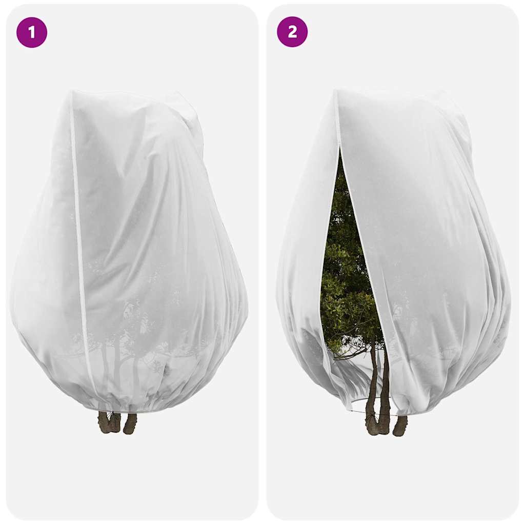 Frostbeskyttelses Plantefleece Dække 3 pcs Hvid 3,5 x 2,5 m