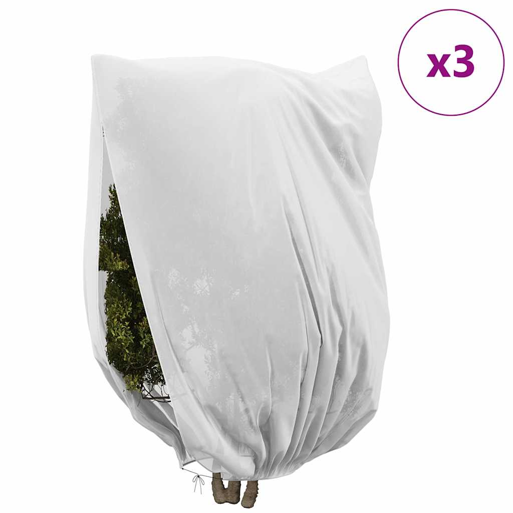 Frostbeskyttelses Plantefleece Dække 3 pcs Hvid 3,5 x 2,5 m