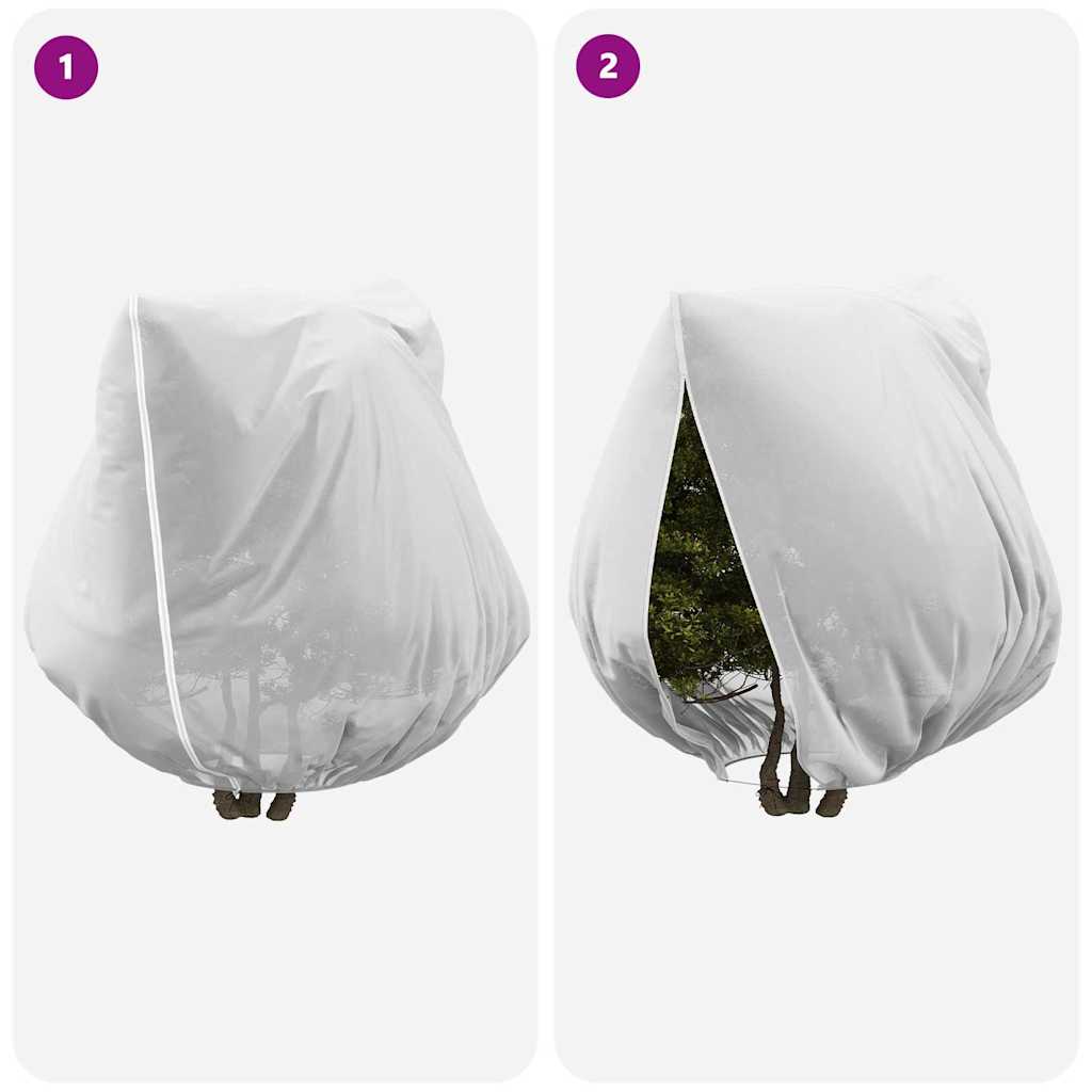 Frostbeskyttelses Plantefleece Dække 3 pcs Hvid 2 x 2,36 m