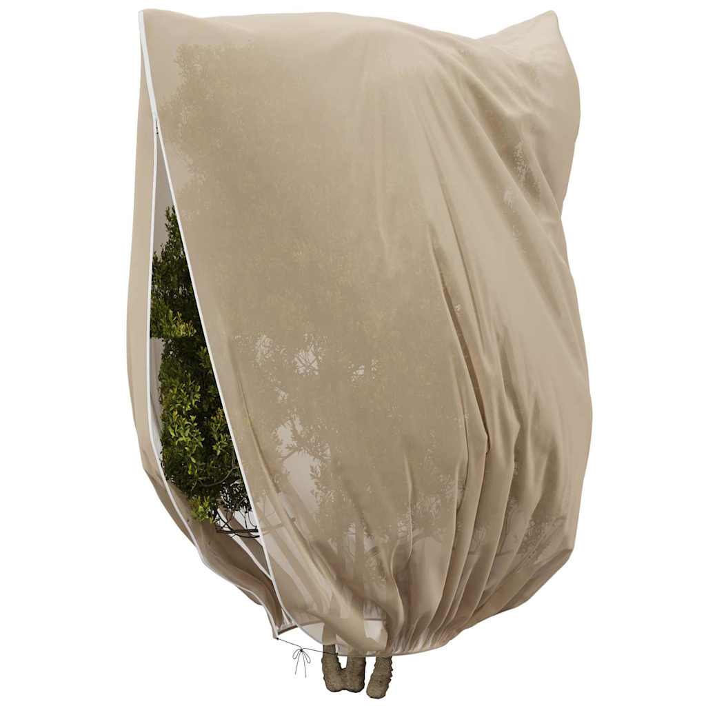 Frostbeskyttelses Plantefleece Dække Beige 2,4 x 2 m