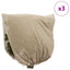 Frostbeskyttelses Plantefleece Dække 3 pcs Beige 3 x 3,93 m