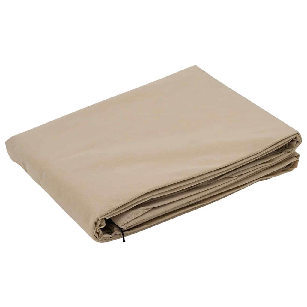 Frostbeskyttelses Plantefleece Dække 3 pcs Beige 3,5 x 3,93 m