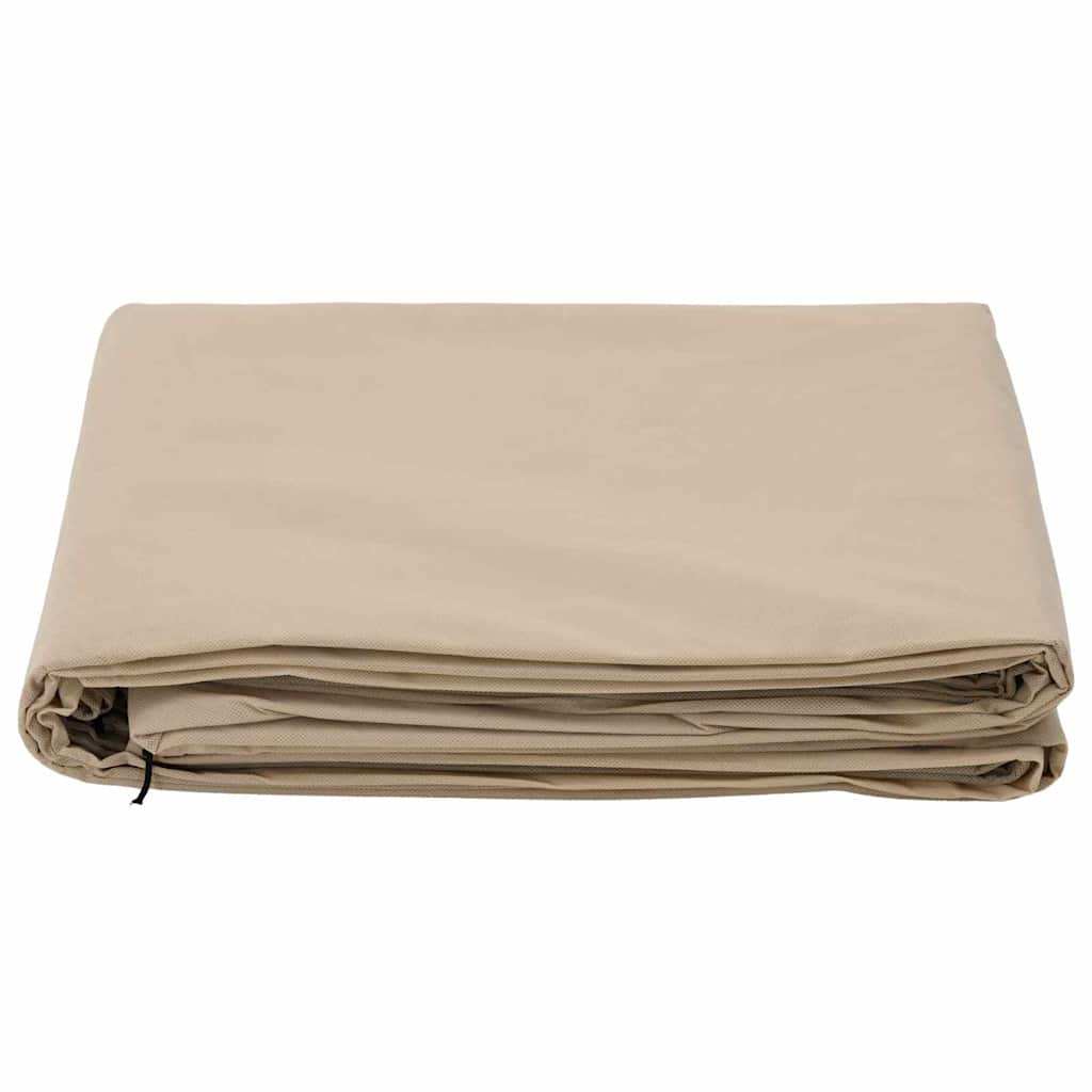 Frostbeskyttelses Plantefleece Dække 3 pcs Beige 3,5 x 3,93 m