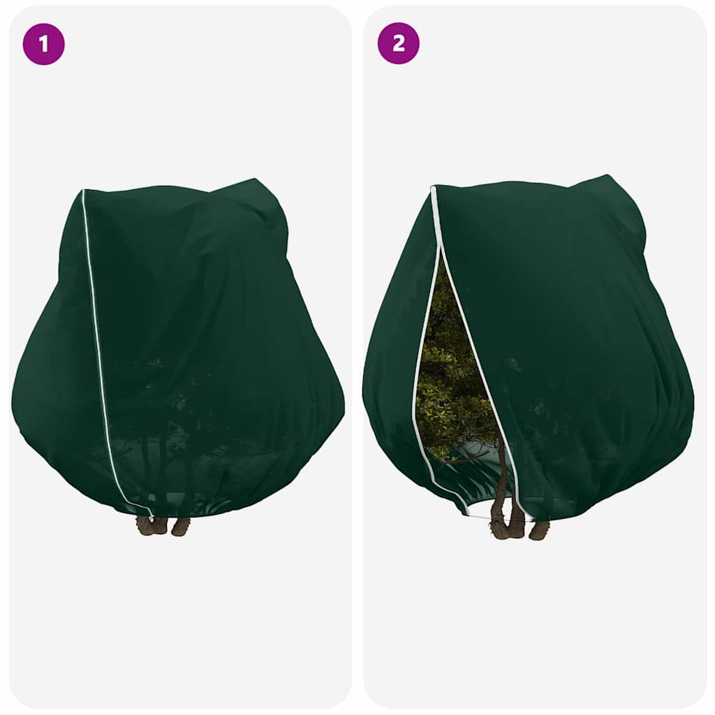 Frostbeskyttelses Plantefleece Dække 3 pcs Grøn 2,5 x 3,14 m