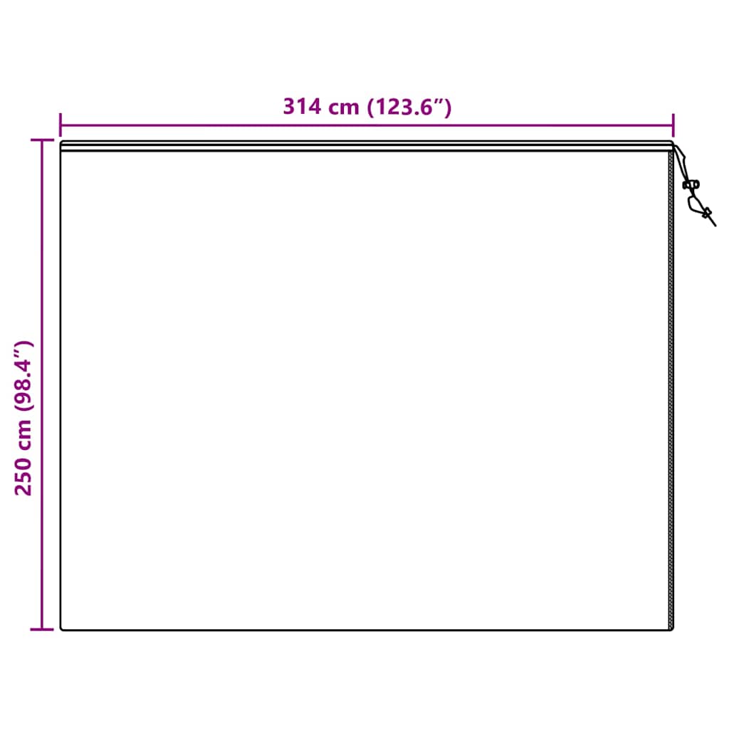 Frostbeskyttelses Plantefleece Dække 3 pcs Grøn 2,5 x 3,14 m