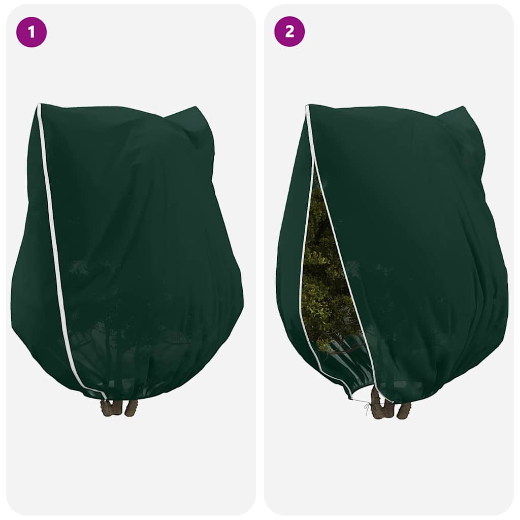 Frostbeskyttelses Plantefleece Dække 3 pcs Grøn 3,5 x 3,93 m
