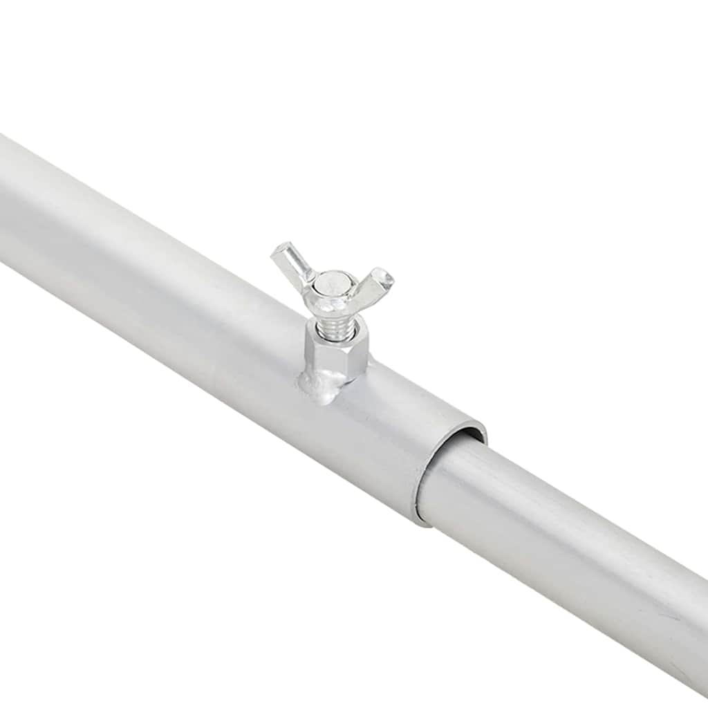 Tarpaulin Bracket til Trailere 2 stk. Sølv 102-155 cm Aluminium