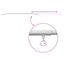Tarpaulin Bracket til Trailere 2 stk. Sølv 136-218 cm Aluminium