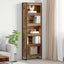 Bogskab 60 x 30 x 189,5 cm Konstrueret træ Gammelt træ