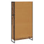 Bogskab 80 x 30 x 155 cm Konstrueret træ Gammelt træ