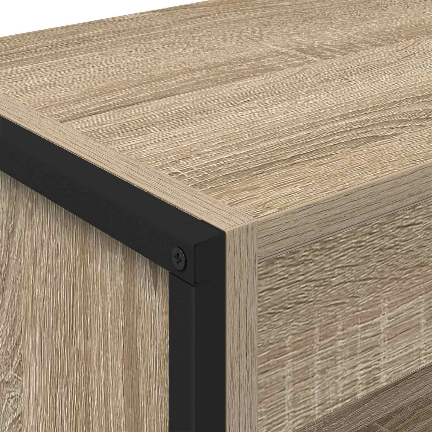 Bogskab 80 x 30 x 189,5 cm Konstrueret træ Sonoma