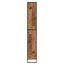 Bogskab 80 x 30 x 189,5 cm Konstrueret træ Gammelt træ