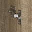 Warderobe med dør Sonoma 50 x 50 x 200 cm Konstrueret træ