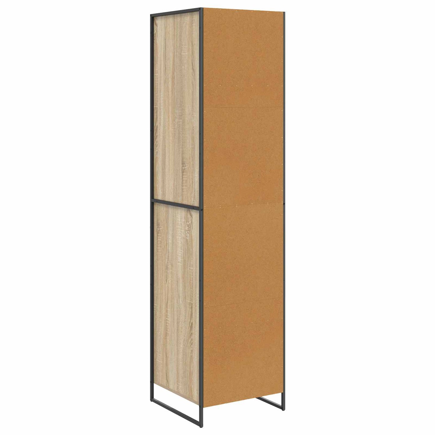 Warderobe med dør Sonoma 50 x 50 x 200 cm Konstrueret træ