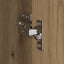Warderobe med dør Artisan eg 50 x 50 x 200 cm Konstrueret træ