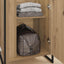 Warderobe med dør Artisan eg 50 x 50 x 200 cm Konstrueret træ
