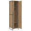 Warderobe med dør Artisan eg 50 x 50 x 200 cm Konstrueret træ