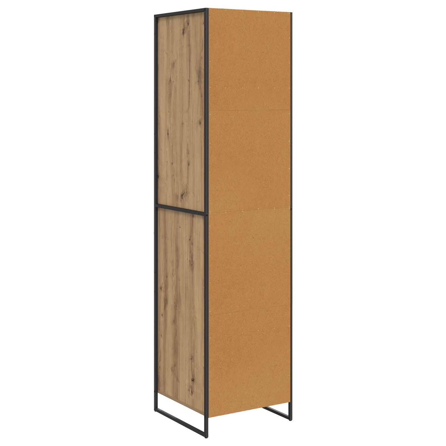 Warderobe med dør Artisan eg 50 x 50 x 200 cm Konstrueret træ