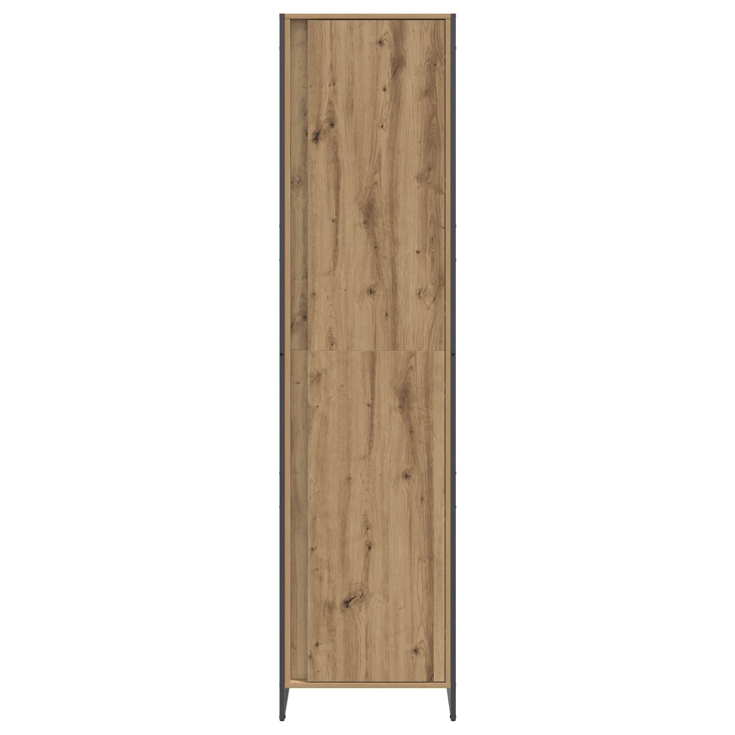 Warderobe med dør Artisan eg 50 x 50 x 200 cm Konstrueret træ