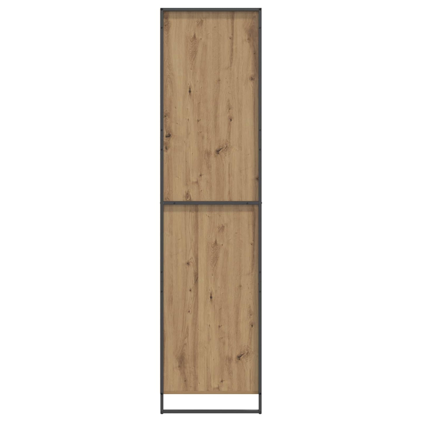 Warderobe med dør Artisan eg 50 x 50 x 200 cm Konstrueret træ