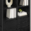 Sideboard Sort eg 81 x 36 x 150.5 cm Konstrueret træ