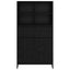 Sideboard Sort eg 81 x 36 x 150.5 cm Konstrueret træ