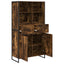 Sideboard Røget Eg 81 x 36 x 150.5 cm Konstrueret træ