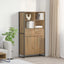 Sideboard Artisan eg 81 x 36 x 150.5 cm Konstrueret træ