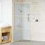 Walk-in brusevæg Guld 100 x 195 cm hærdet glas