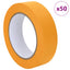 Maler Maskeringstape 50 pcs Gul 30mm x 50m Papir