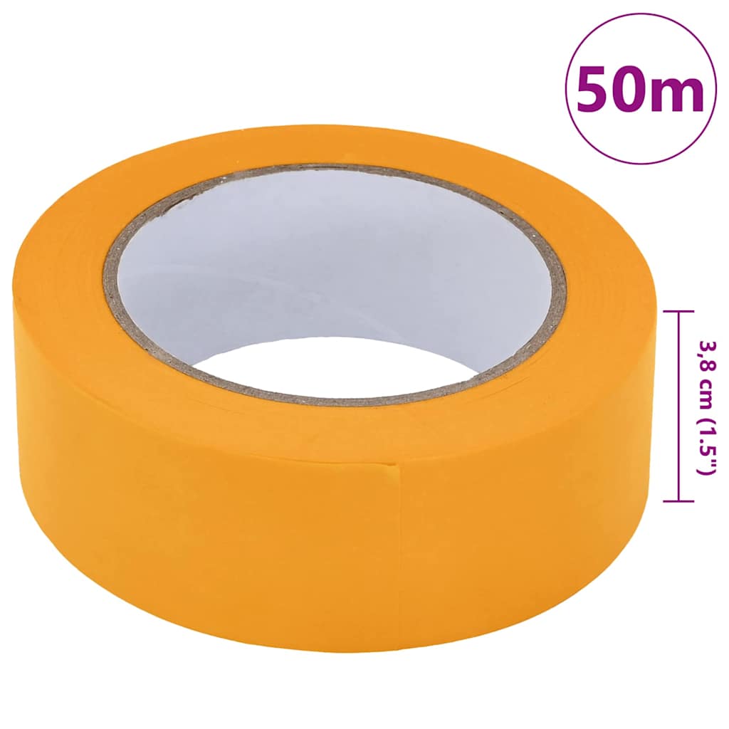 Maler Maskeringstape 24 pcs Gul 38mm x 50m Papir