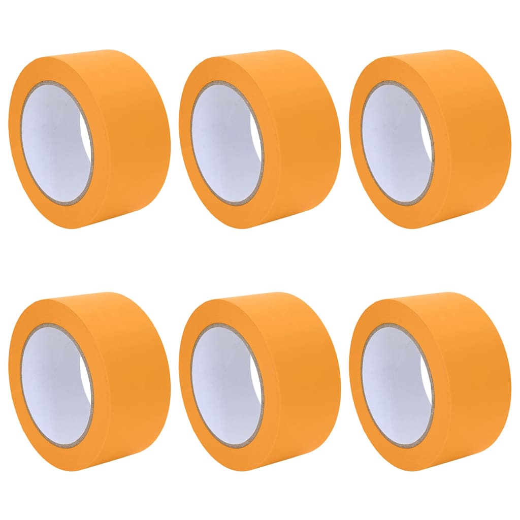 Maler Maskeringstape 6 pcs Gul 50 mm x 50 m Papir