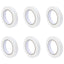 Maler Maskeringstape 6 pcs Hvid 19mm x 50m Papir