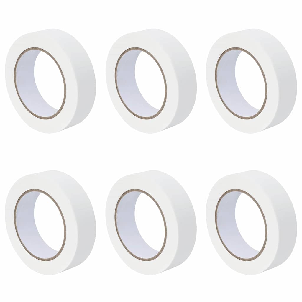 Maler Maskeringstape 6 pcs Hvid 30mm x 50m Papir