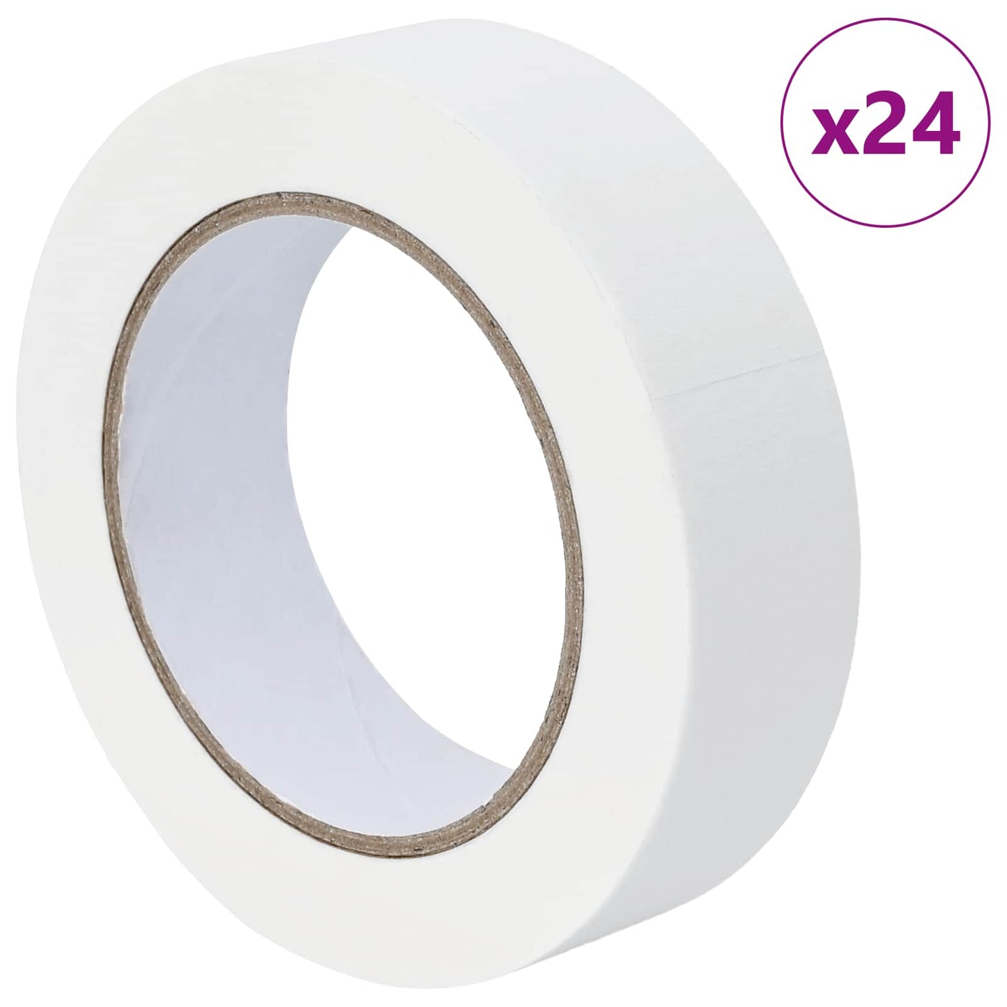 Maler Maskeringstape 24 pcs Hvid 30mm x 50m Papir
