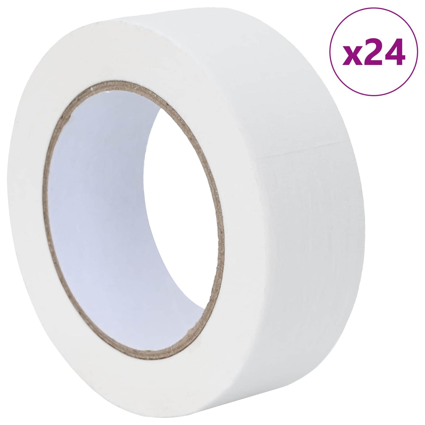 Maler Maskeringstape 24 pcs Hvid 38mm x 50m Papir