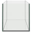 Akvarium med opbevaring Transparent 60 x 20 x 20 cm Glas