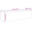 Akvarium med opbevaring Transparent 80 x 20 x 20 cm Glas
