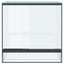 Terrarium med opbevaring Transparent 30 x 30 x 30 cm Glas