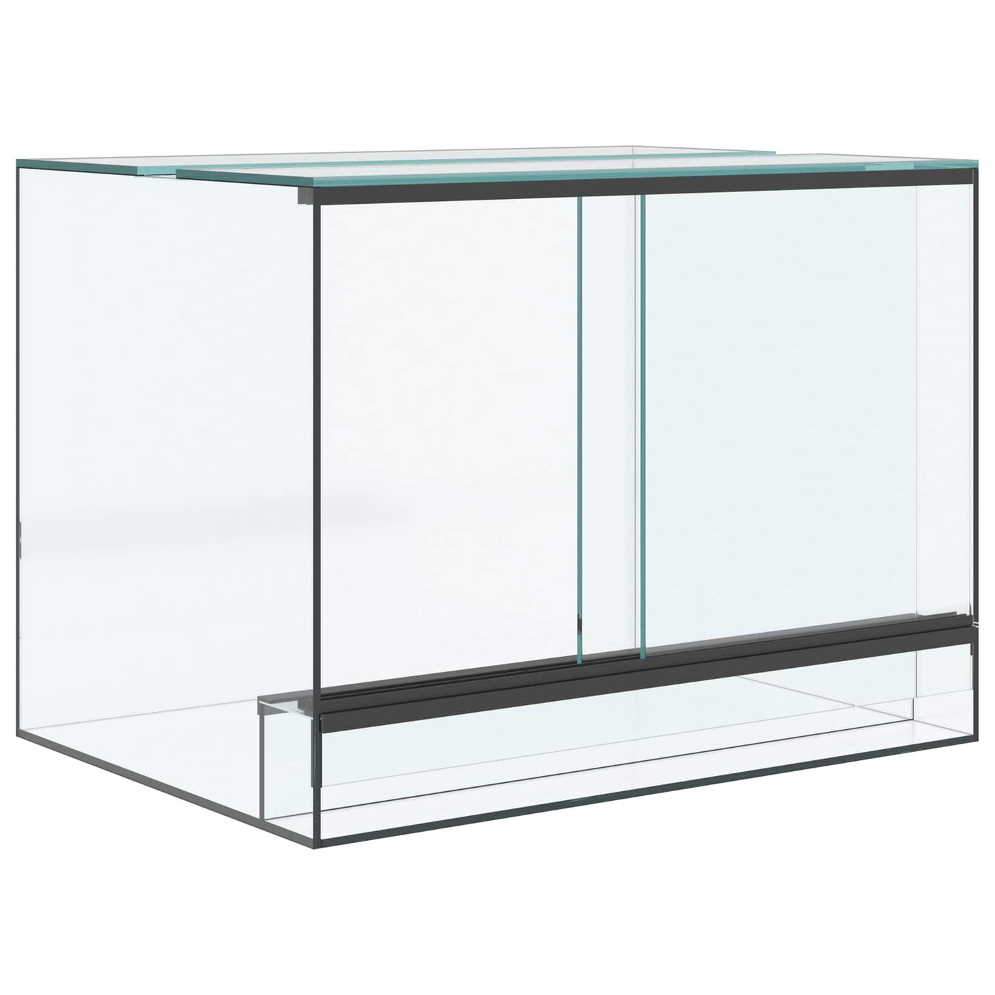 Terrarium med opbevaring Transparent 40 x 30 x 30 cm Glas