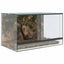 Terrarium med opbevaring Transparent 50 x 30 x 30 cm Glas
