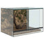 Terrarium med opbevaring Transparent 60 x 40 x 40 cm Glas