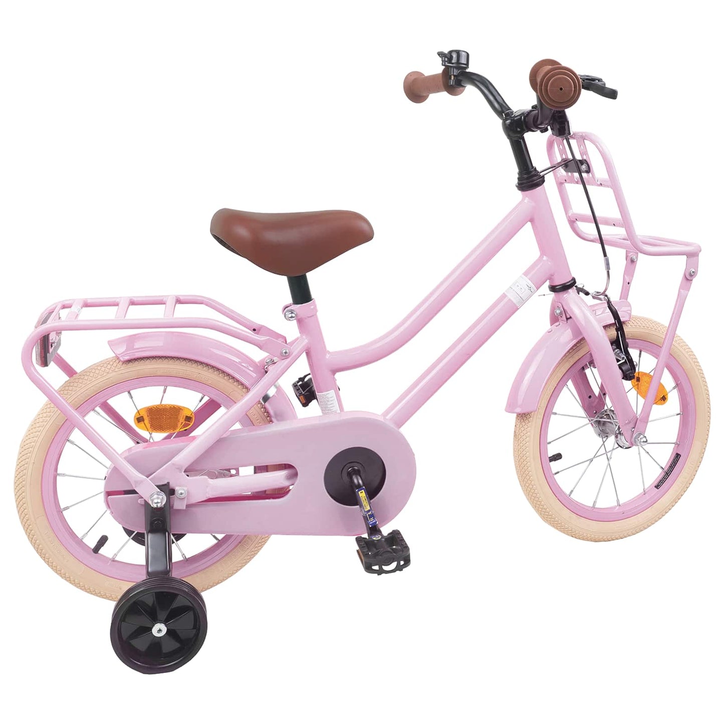 Børnecykel 14 tommer anbefalet til 3-5 år gammel Lys pink