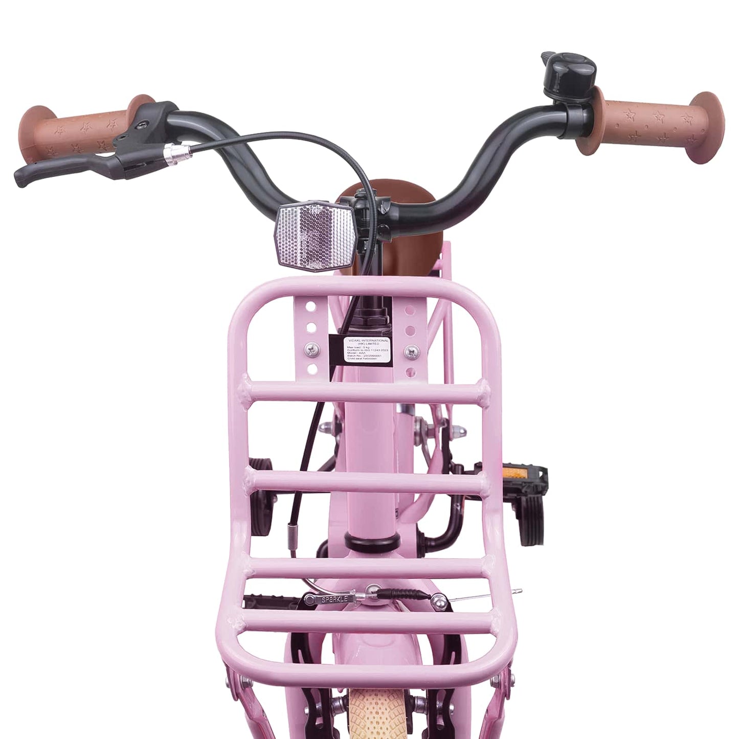 Børnecykel 16 tommer til 4-6 år gamle Lys pink