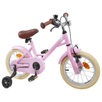 Børnecykel 12 tommer til 2-4 år gamle Lys pink