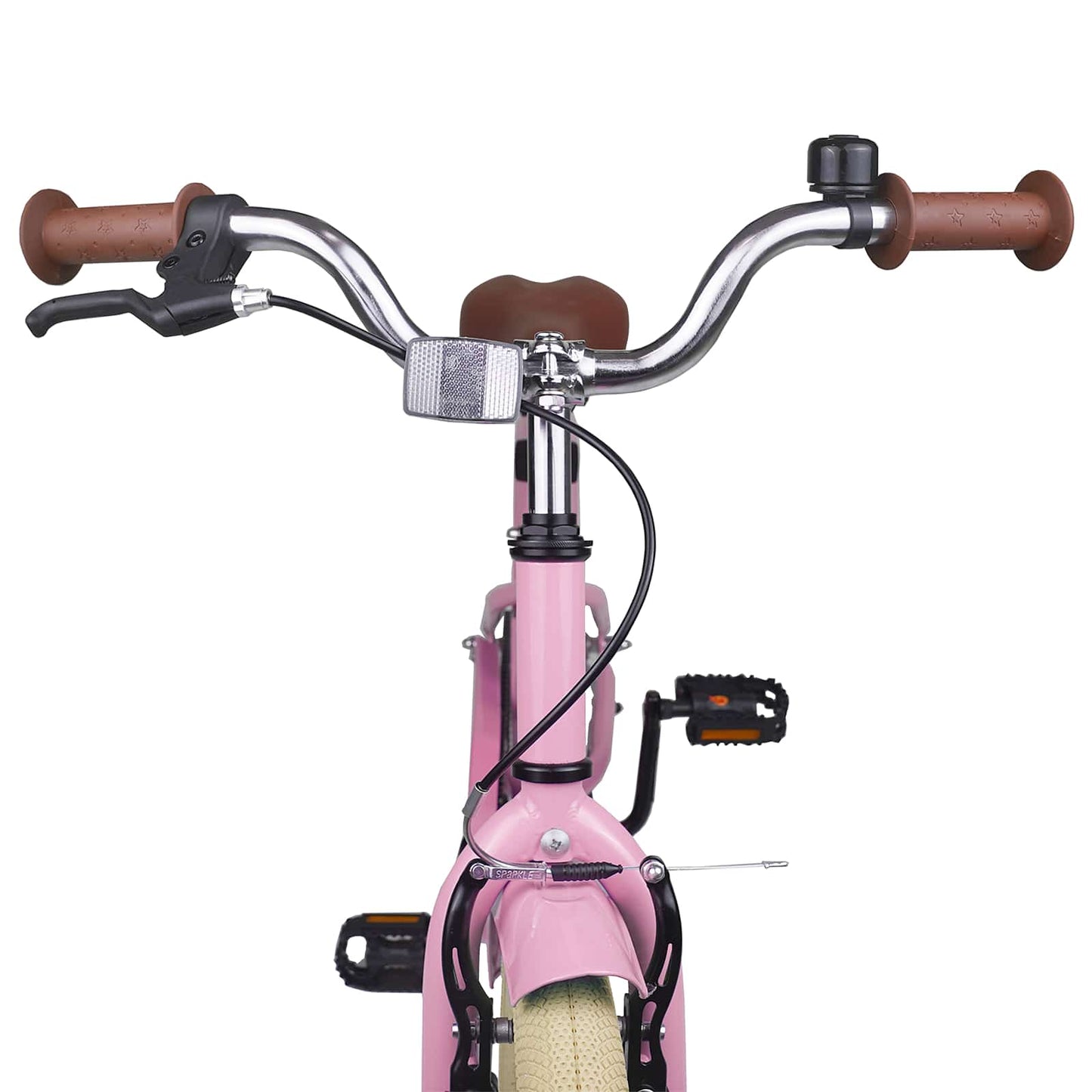 Børnecykel 20 tommer til børn i alderen 6-11 år Lys pink