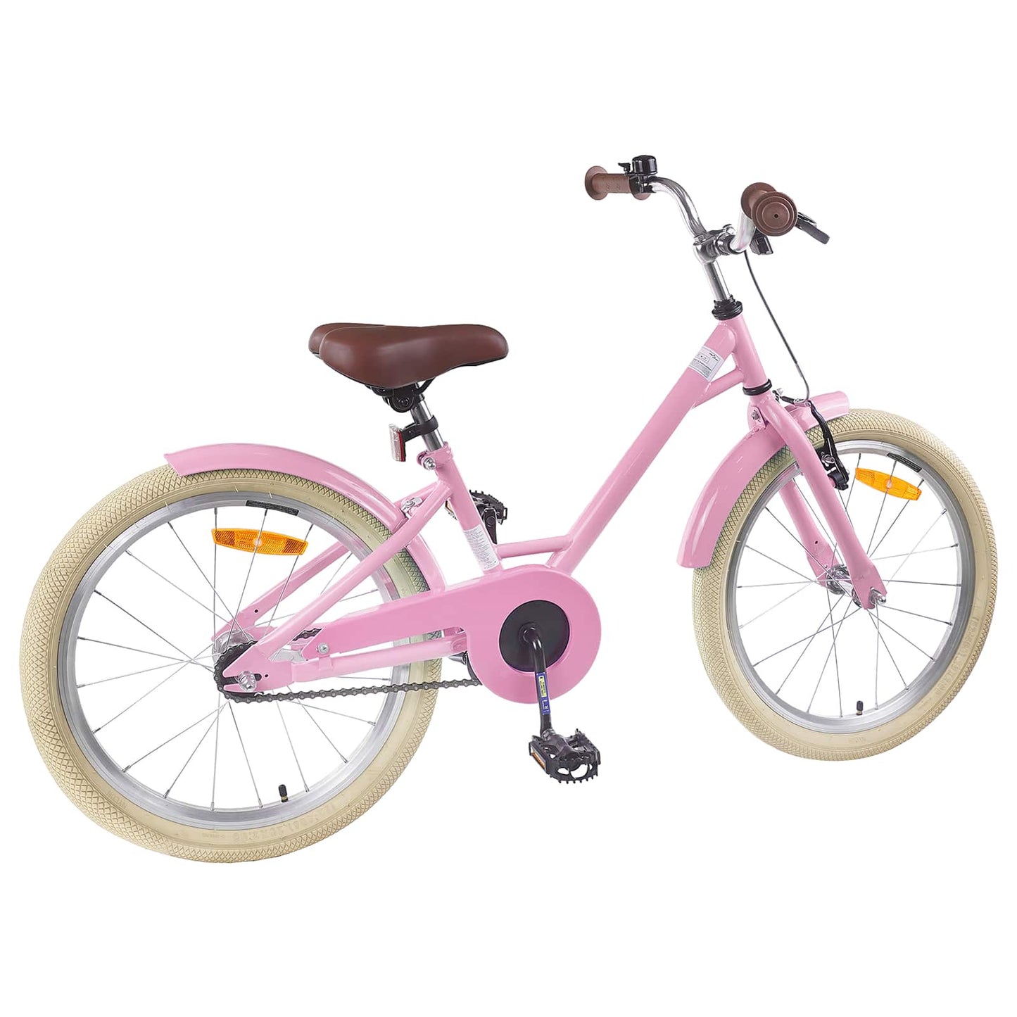 Børnecykel 20 tommer til børn i alderen 6-11 år Lys pink