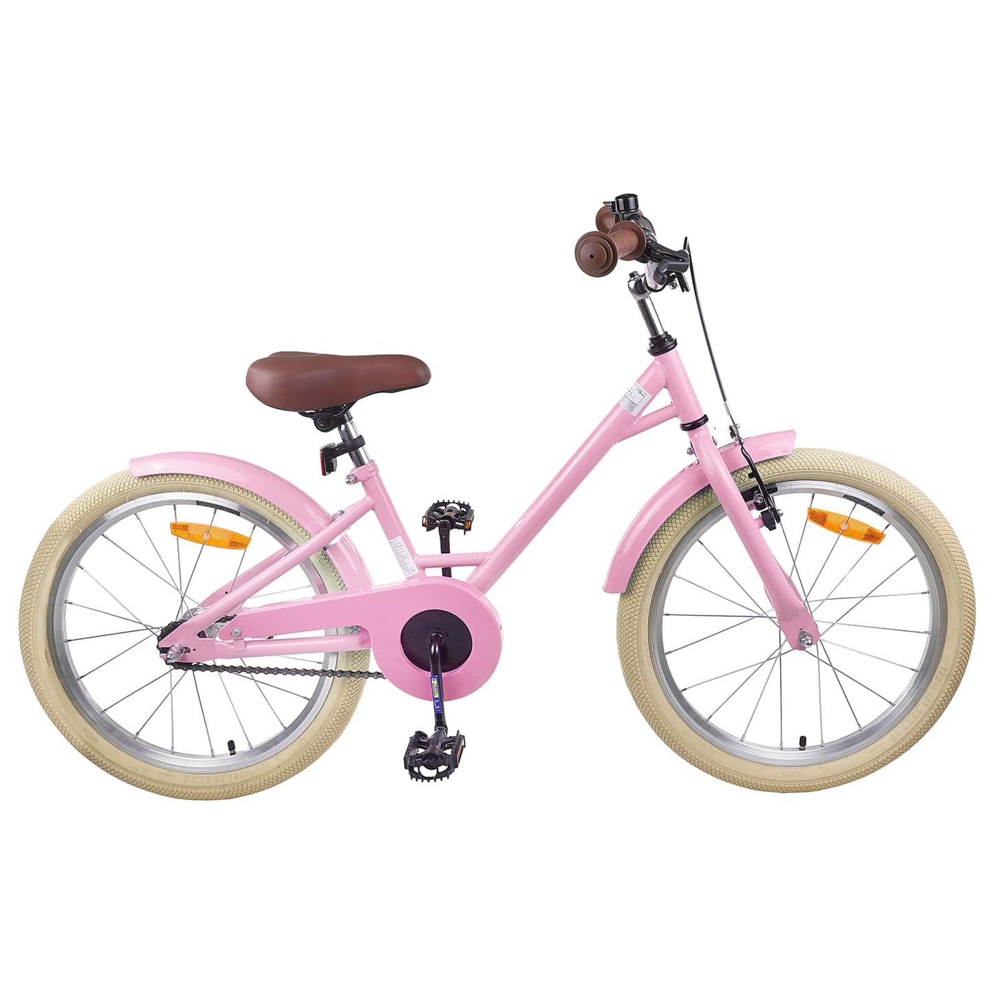 Børnecykel 20 tommer til børn i alderen 6-11 år Lys pink